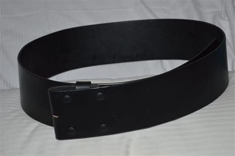 Santa Belt - Black Leather 60 - Pro Santa Shop