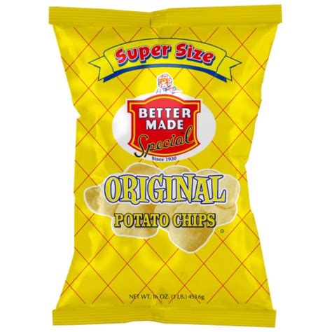 Better Made Original Potato Chips, 16 oz - Kroger