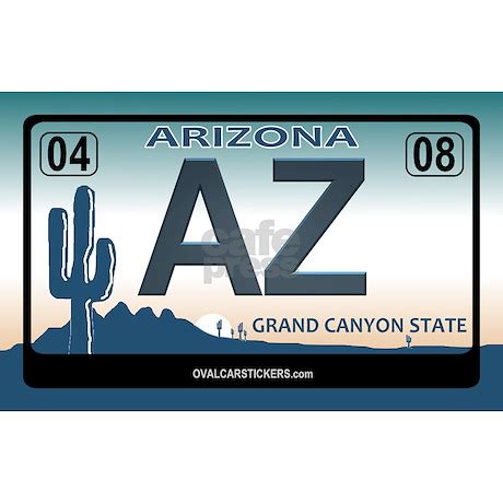 arizona_license_plate_sticker_az_rectangular.jpg?color=White&height=460 ...