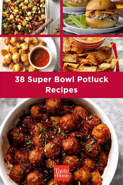 38 Game Day Potluck Recipes | Potluck recipes, Potluck dishes, Super ...