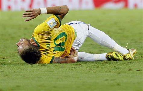 CdM 2014 : Neymar blessé, le Brésil en péril