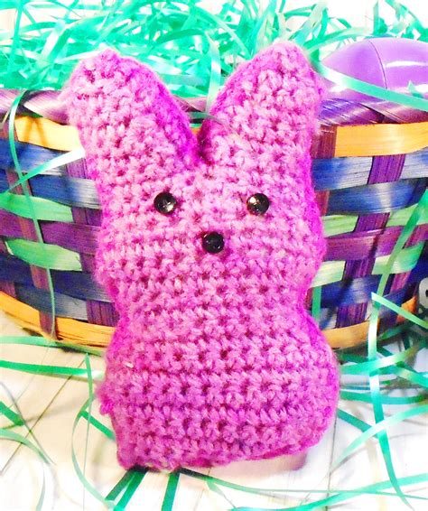 Crochet Peeps Amigurumi Peep Bunnies Stuffed Peeps Color | Etsy