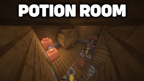 Minecraft Potion Room tutorial - YouTube