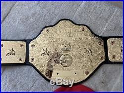 Genuine WWE WWF WCW Big Gold World Heavyweight Championship Belt ...