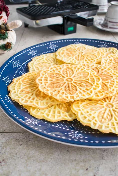 Pizzelle Recipe Lemon | Dandk Organizer