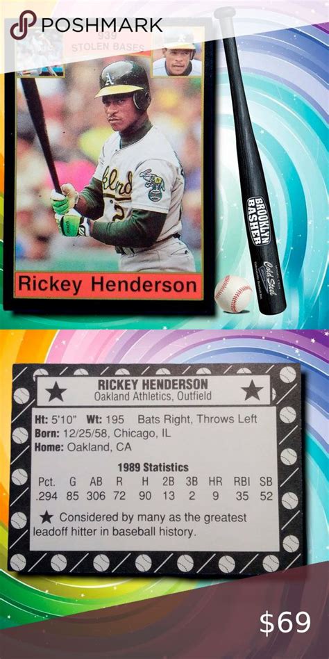 BASEBALL CARD RICKEY HENDERSON # 939 STOLEN BASES