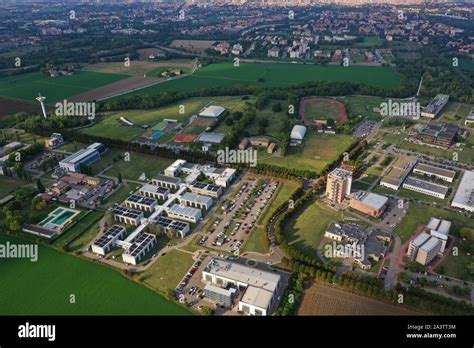 Aerial view of the Campus of the University of Parma / Italy Stock Photo - Alamy