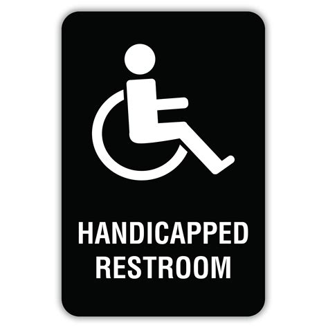 HANDICAPPED RESTROOM - American Sign Company
