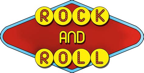 Rock N Roll Clip Art & Rock N Roll Clip Art Clip Art Images ... | Rock and roll, Casino night ...