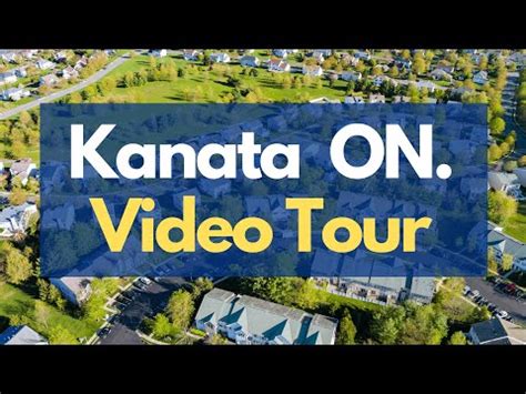 A quick tour through Kanata, West of Ottawa - YouTube