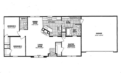 Mobile Home Floor Plans with Garage | Mobile Homes Ideas