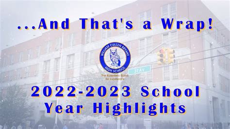 William Cullen Bryant High School 2022-2023 School Year Highlights - YouTube