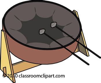 Musical Instruments Clipart- steel-drum-161009 - Classroom Clipart