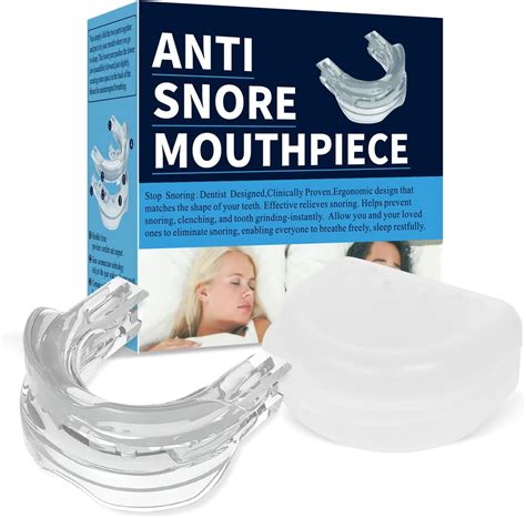 Anti Snoring Device Mouthpiece, Professional Comfortable&Adjustable ...