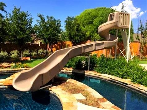 Signature Pool Slides - Summit USA - Commercial Luxury Custom Pool ...