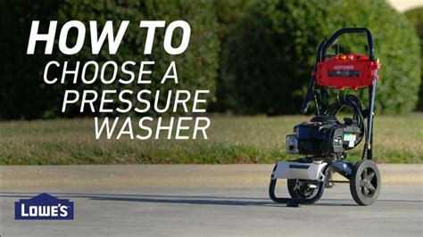 Pressure Washer Buying Guide