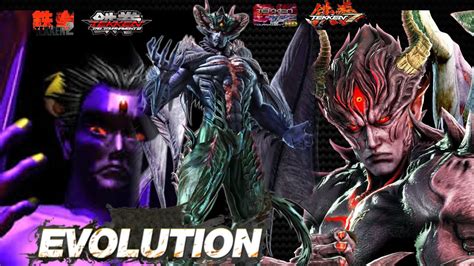 Devil kazuya mishima evolution tekken to tekken 7 - YouTube