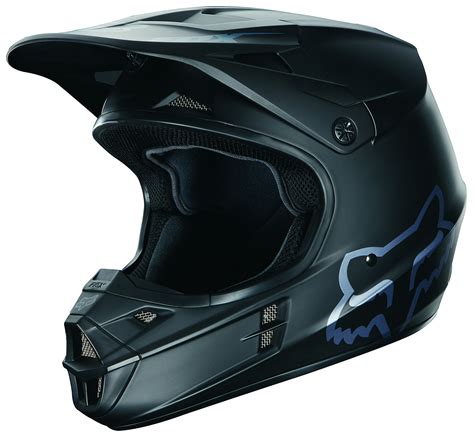 Fox Racing V1 Matte Black Helmet | 35% ($59.48) Off! - RevZilla