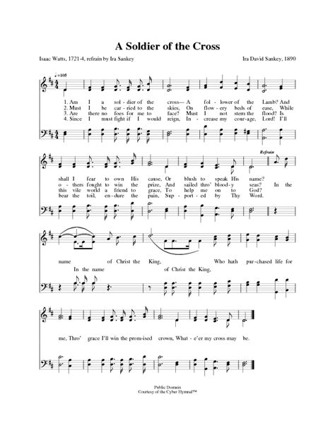 The Cyber Hymnal 7990. Am I a soldier of the cross | Hymnary.org