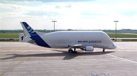 Airbus Beluga A300-600 ST Takeoff Bremen - YouTube