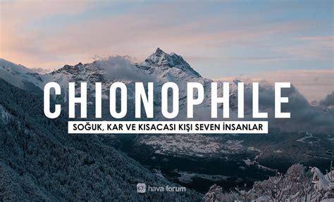 chionophile #1856418 - uludağ sözlük galeri