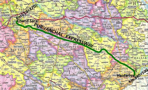 Purvanchal Expressway: Toll Rate Plaza, Route Map & News [2024]