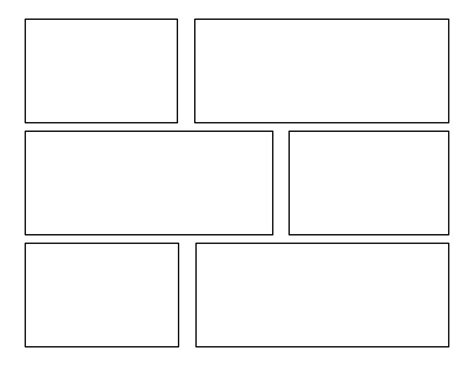 3rd Grade: First Batch of Comic Templates