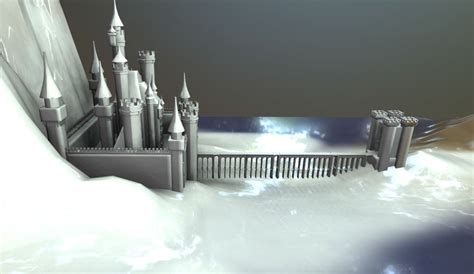 Frozen Castle 3D model | CGTrader