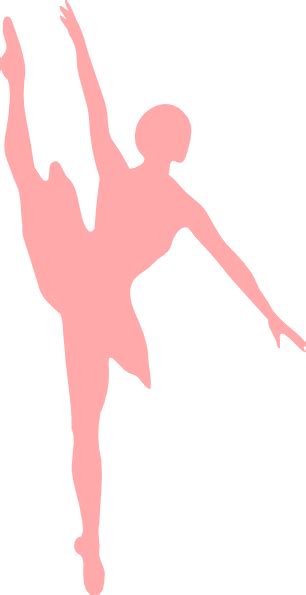 Ballerina Pink Clip Art at Clker.com - vector clip art online, royalty ...