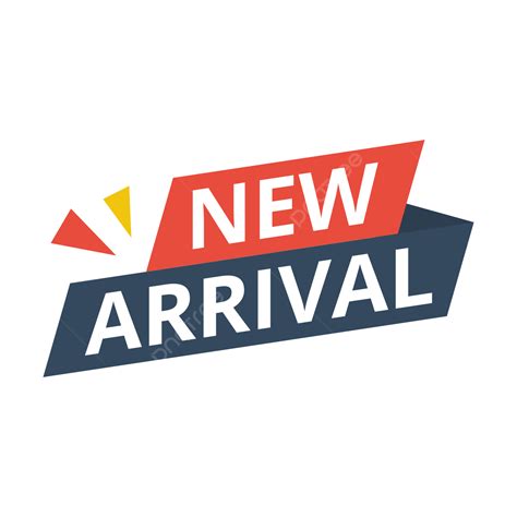 New Arrival Banner Vector, New Arrival Label, New Arrival, New Arrival ...