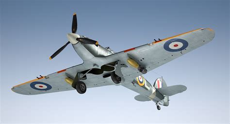 3D Hawker Hurricane Fighter Model - TurboSquid 1681235