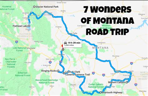 This Scenic Road Trip Takes You To All 7 Wonders Of Montana | Scenic ...