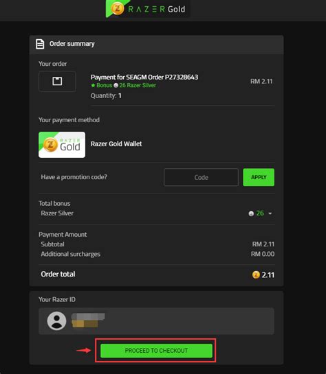 How to pay using Razer Gold Wallet in SEAGM? – SEAGM English Article site