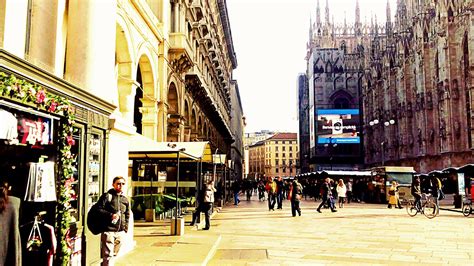 Duomo square milano italy