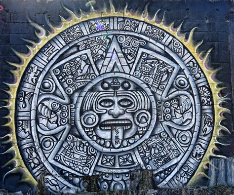 Neo-mesoamerican Calendar | Panel by Werm in a larger projec… | Flickr