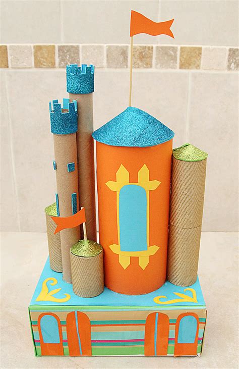 Cardboard Tube Castles | Fun Family Crafts