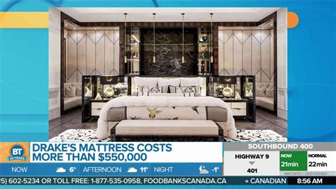 Drake's mattress costs more than $550 K - YouTube