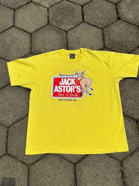 Vintage Vintage Jack Astors Montreal Funny T Shirt 90s | Grailed