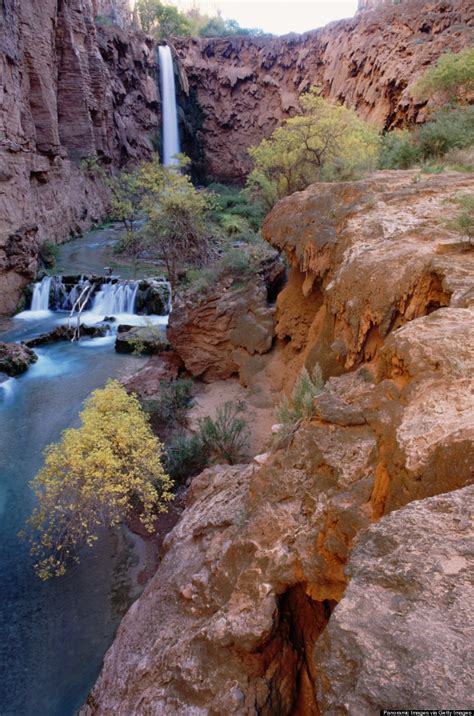 There Are Hidden Waterfalls In The Grand Canyon | HuffPost