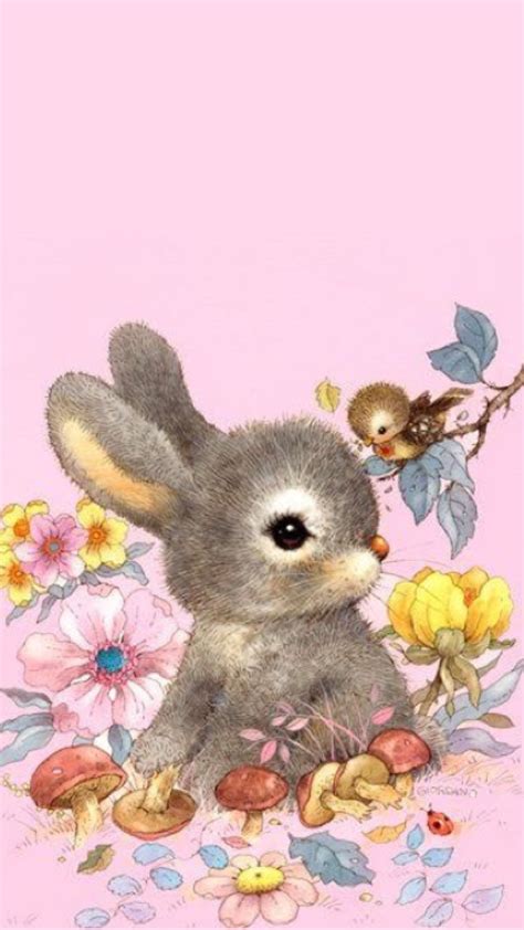 Pin by Daria Russkikh on Wallpapers | Bunny wallpaper, Wallpaper iphone cute, Easter wallpaper