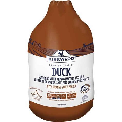 Kirkwood Whole Duck with Orange Sauce | Weekly Ad