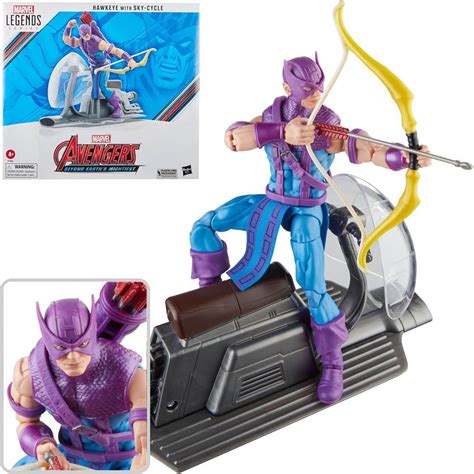 Hawkeye with Sky-Cycle is Latest Marvel Legends Release Celebrating ...