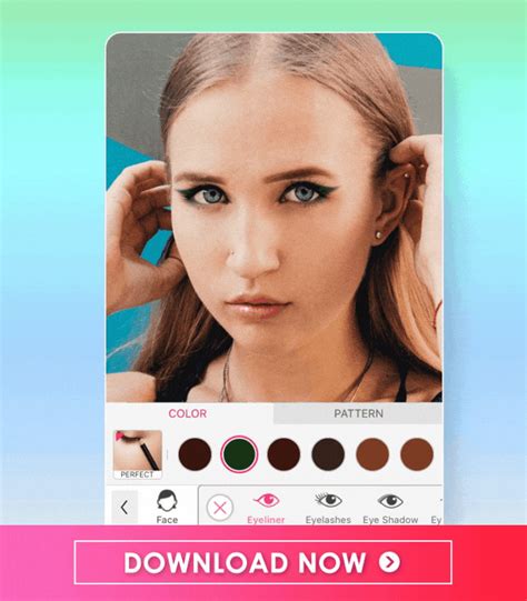 Best Eyeliner Filter App: How to Do Winged Eyeliner on Photos | PERFECT