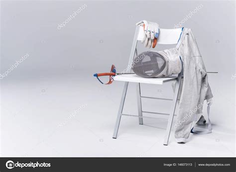 Professional fencing equipment — Stock Photo © DmitryPoch #146073113