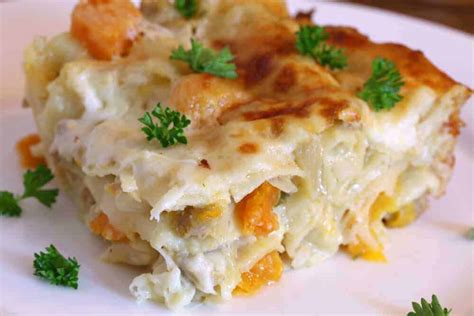 Sausage, Fennel & Butternut Squash Lasagna - The Daring Gourmet