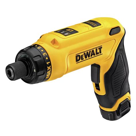 DEWALT 8V MAX Cordless Gyroscopic Screwdriver with Adjustable Handle ...