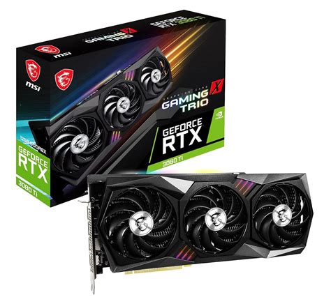 MSI GeForce RTX 3080 Ti Gaming X Trio 12G 12GB GDDR6X 384-bit Pci_e_x16 ...