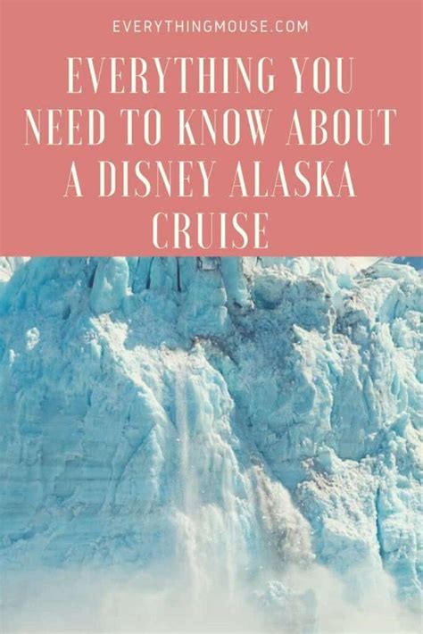 Disney Alaska Cruise 2021 - EverythingMouse Guide To Disney