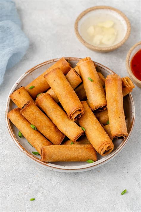 Vegan Lumpiang Shanghai (Filipino Spring Rolls) - Sweet Simple Vegan