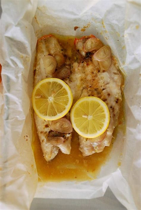 Poisson au citron en papillote {recette} - Blog de cuisine